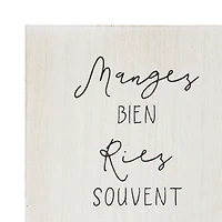 Dessus de boîte artistique "Bien beaucoup"