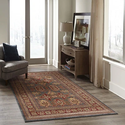 ECARPET Lena Traditional Area Rug for Living Room, Bedroom, Dining Room, Entrance, Hallway and More.
