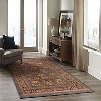 ECARPET Lena Traditional Area Rug for Living Room, Bedroom, Dining Room, Entrance, Hallway and More.