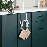 BUDDY HOOK - Patère murale ou dessus de porte avec 2 crochets