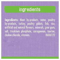 Friskies Pate Turkey & Giblets Dinner, Wet Cat Food 156g