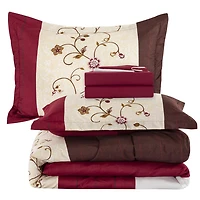 Literie Marina Décoration ultra douce et luxueuse en duvet d'oie, alternative au duvet d'oie, richement imprimée