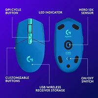Souris sans fil Logitech G G305 LIGHTSPEED