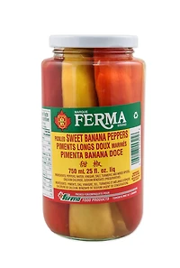 FERMA SWEET BANANA PEPPERS, FERMA SWEET BANANA PEPPERS
