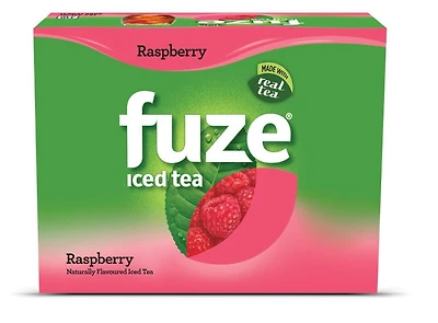 Fuze Iced Tea Raspberry Cans, 341 mL, 12 Pack