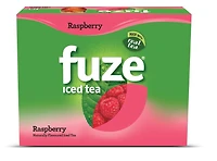 Fuze Iced Tea Raspberry Cans, 341 mL, 12 Pack