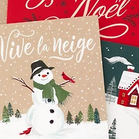 Boîte de cartes de Noël en français – Assortiment de cartes – Image Arts (Les merveilles de l'hiver), 20 cartes