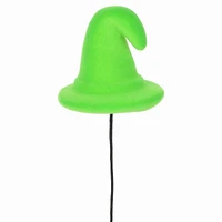 Halloween Pl chapeau vert Pick Table décor