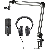 Kit de streaming, podcasting et enregistrement Audio-Technica