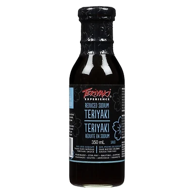 Teriyaki Experience Sauce Reduced Sodium Teriyaki, 350ml
