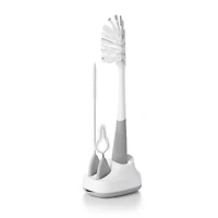 OXO Tot - Ensemble de Nettoyage pour Bouteilles d'Eau et Gobelets avec Paille - Outil Polyvalent Idéal pour Nettoyer les Biberons, Gobelets à Paille, Parties de Tire-lait - Équipement de Nourrissage p