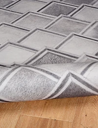 Tapis d'appoint Laredo Fortin gris & ivoire de 3 pi x 5 pi