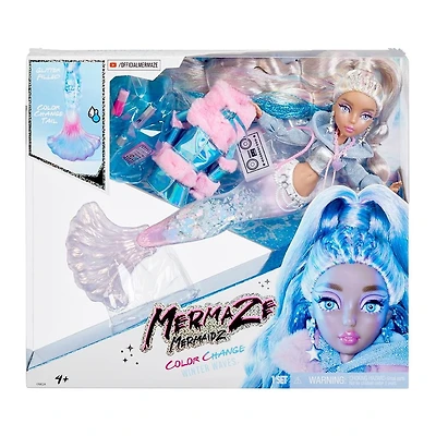 Mermaze Mermaidz™ Winter Waves Kishiko™ Mermaid Fashion Doll