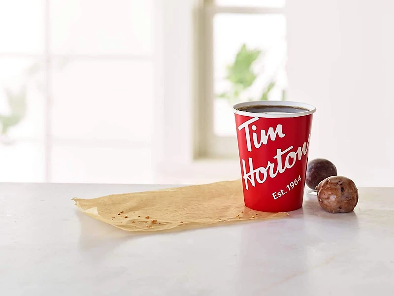 Café mouture fine Tim Hortons à torréfaction moyenne-foncée 100 % Colombien