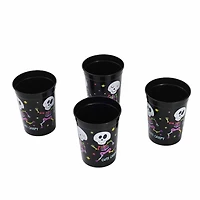 4PK TUMBLERS-SKELETO