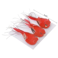Cardinal Oiseau Rouge - Lot De 12