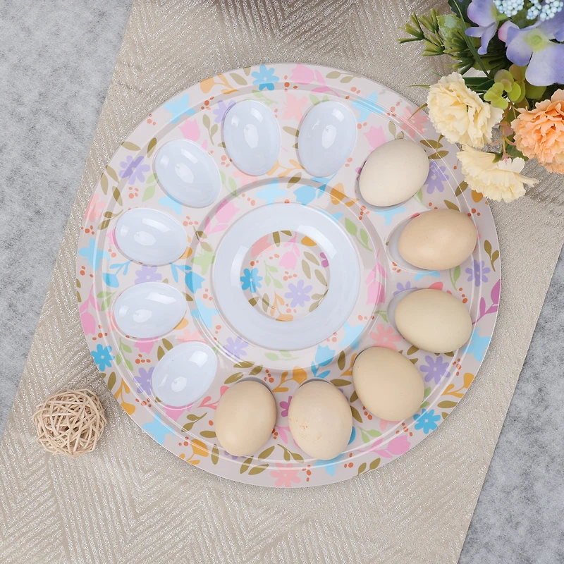 Way to Celebrate Easter Deviled Egg Melamine Tray 12 Inch 1pc