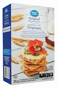 Great Value Original Wheat Crackers