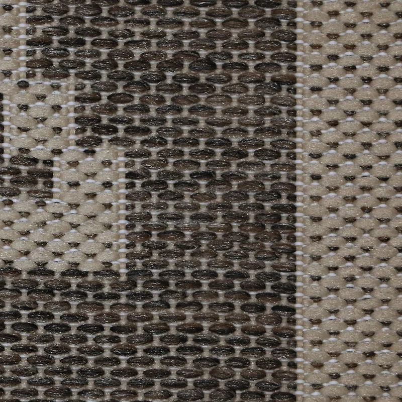 Tapis d'extérieur d'intérieur 7 pi 7 po x 10 pi 10 po, Metson, Sépia