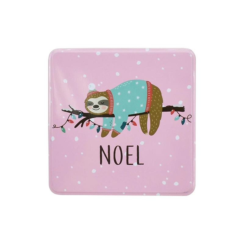 Holiday time Square Tin Small