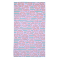 Serviette de plage en coton Agrumes HOMETRENDS