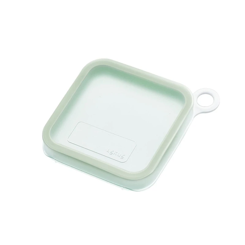 Lekue Reusable Silicone Food Storage Sandwich and Baguette Container Case Set