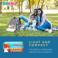 KidEasy Baby Dry Wipes-100% Cotton- 4 -Pack- 400 Wipes