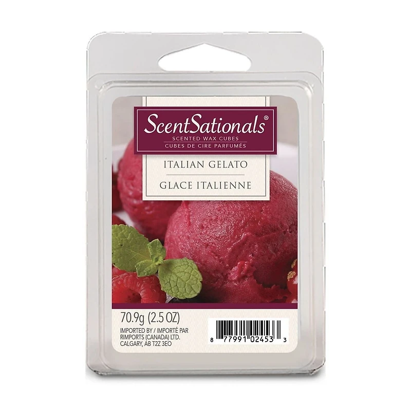 ScentSationals Scented Wax Cubes - Italian Gelato