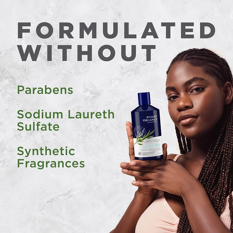 Avalon Organics Biotin B-Complex Thickening Shampoo