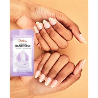 Sally Hansen Hydrating hand mask, Infused with a rich formula with Vitamin E, Macadamia, and Shea Butter, instantly relieves dry hands