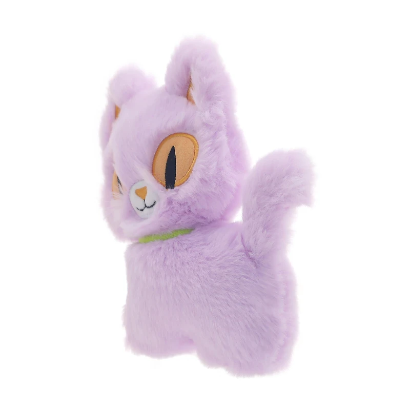 Spooky Glow-In-The-Dark Cat Plush Toy for Halloween