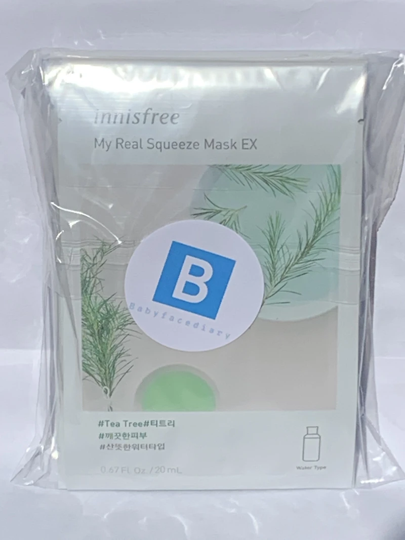 Innisfree Tea Tree Squeeze Mask