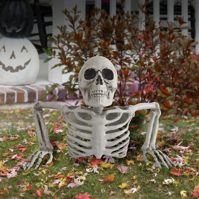 WAY TO CELEBRATE 11IN GRAVE SKELETON