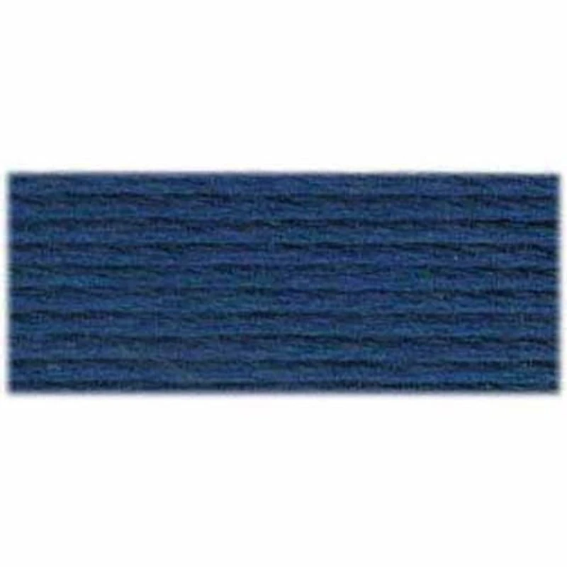 Fil à broder en coton DMC à 6 brins 8m – Bleu 6 Brins