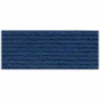 Fil à broder en coton DMC à 6 brins 8m – Bleu 6 Brins