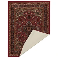Tapis à motif persan à sous-couche en caoutchouc de la collection Ottohome