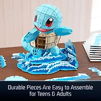 4D Build, Pokémon Squirtle, puzzle 3D, figurines Pokémon à collectionner, collection de départ Kanto, décoration de bureau, puzzles pour adultes, jouets de construction, puzzles 3D pour adultes et ado 4D Build, Pokémon Squirtle, puzzle 3D, figurines Pokémon à collectionner, collection de départ Kanto, décoration de bureau, puzzles pour adultes, jouets de construction, puzzles 3D pour adultes et adolescents, 180 pièces, à partir de 12 ans