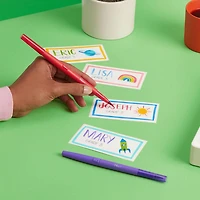 Stylo feutre double Paper Mate Flair, pinceau et pointe moyenne, couleurs assorties