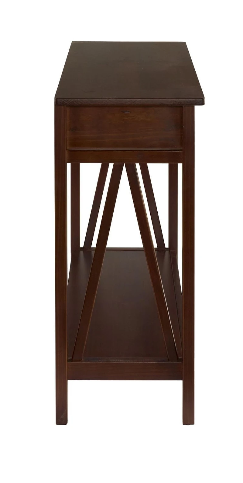 Edgewood Antique Tobacco Console Table