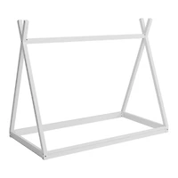 Homy Casa Wooden Tent Bed for Kids' Rooms Play Spaces