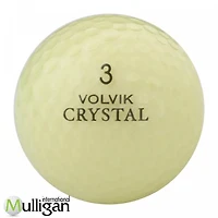 Mulligan - 12 Volvik Crystal 1st Generation 5A/4A Recycled Used Golf Balls, Mix
