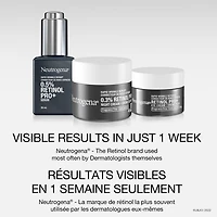 Crème yeux Neutrogena Correcteur de rides express Retinol Pro+, hydratant à base de micropeptide, cible les rides et les cernes autour des yeux 14g
