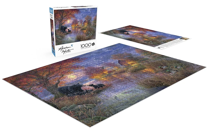 Buffalo Games Black Bear Farms 1000-Piece Interlocking Jigsaw Puzzle