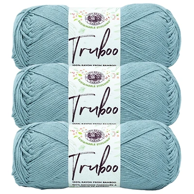Lion Brand Truboo Yarn Thistle #3 Light/DK weight Bamboo yarn