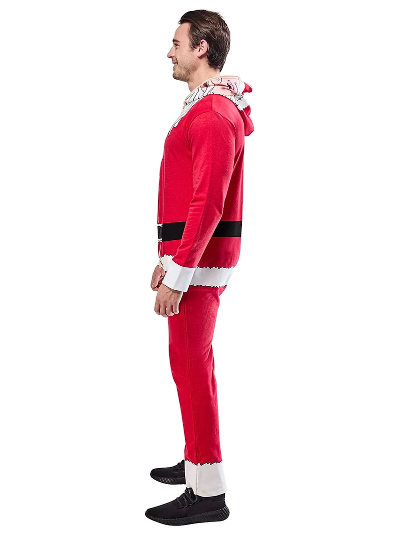 Costume Zipsters Masked-Up de Père Noël pour Adultes par Rubies, Hommes