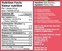Bob Snail, Gluten-Free, Apple Strawberry Fruit Strips, 84g, BobSnail, apple strawberry.84g