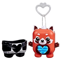 Hasbro Nano-mals Pamanda le panda roux, compagnon électronique