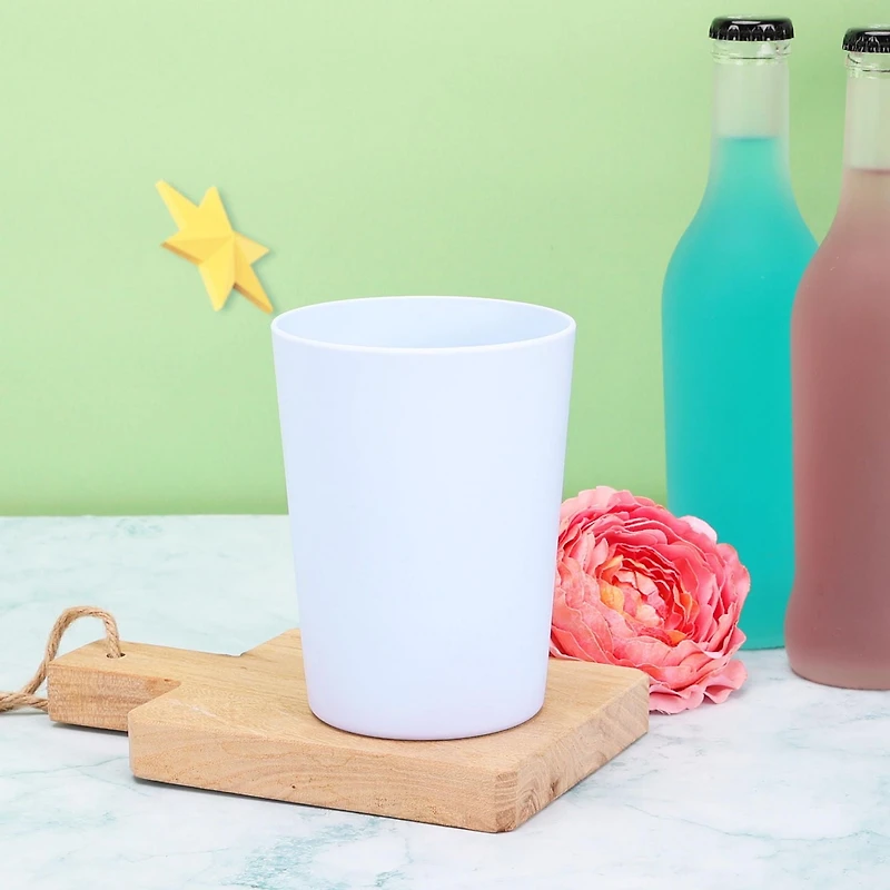 Mainstays Light Blue Plastic Tumbler, 19oz 1pc