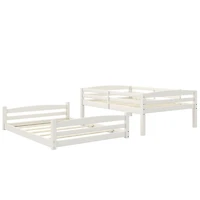 DHP Sierra Full-Over-Full Floor Bunk Bed