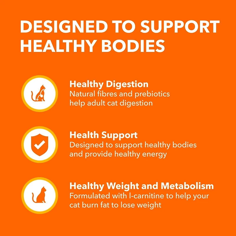 IAMS PROACTIVE HEALTH Healthy Weight Adult Dry Cat Food – With Chicken